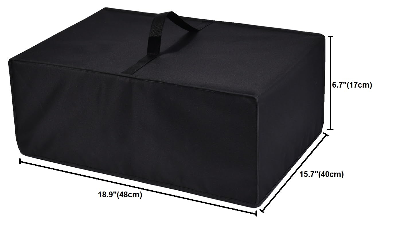 Heavy Duty Waterproof Nylon Printer Dust Cover - Compatible with HP ENVY 4500/4502/4504/4505/4520/4525/5530/5535, Epson WorkForce & Canon PIXMA MG7750 Wireless Photo Printers - Perfect for Home Office & Studio Protection
