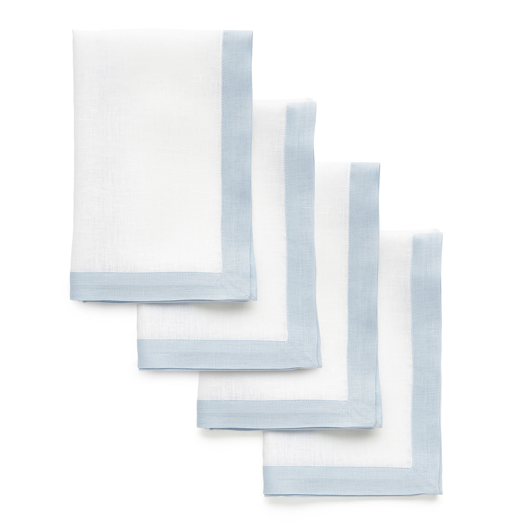 Premium Classic Cotton Napkins - Set of 4 for Elegant Dining, Dinner Parties & Home Decor - Soft & Absorbent Table Linens