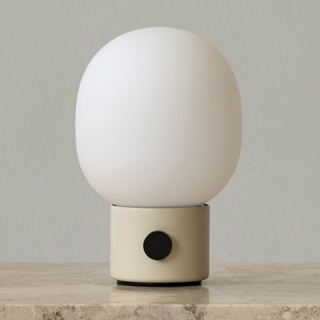 JWDA Portable Table Lamp - USB Rechargeable LED Night Light for Bedroom, Office & Travel - Adjustable Brightness & Warm White Light for Reading & Relaxation