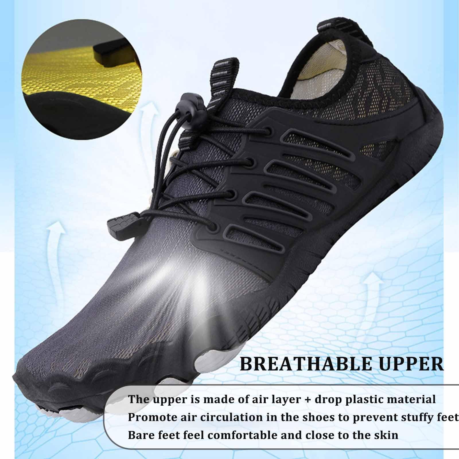 Barefoot Hiking Shoes for Women & Men - Waterproof & Non-Slip Trail Running Shoes for Outdoor Adventures, Trekking & Minimalist Running
