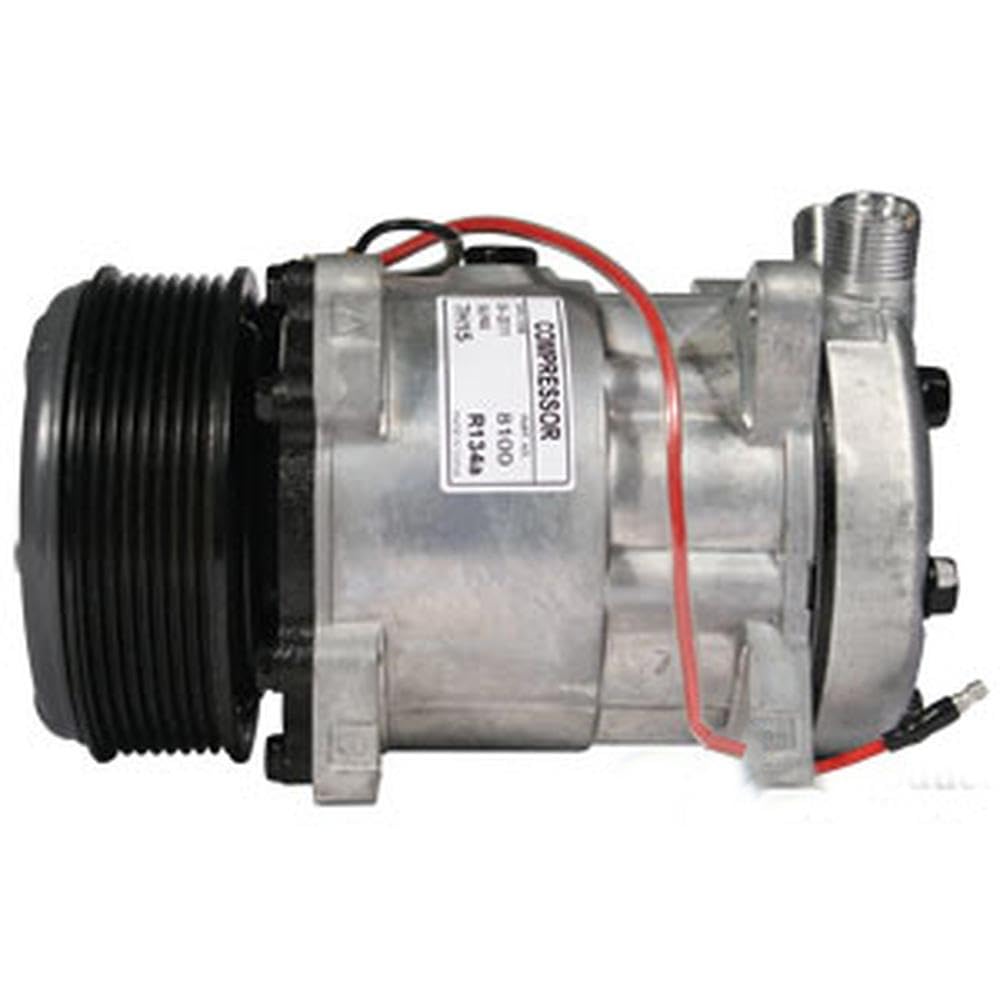 RAParts WN-82016158 AC Compressor Replacement for Case IH Tractors - Perfect for Agricultural Equipment & Heavy-Duty Cooling Systems