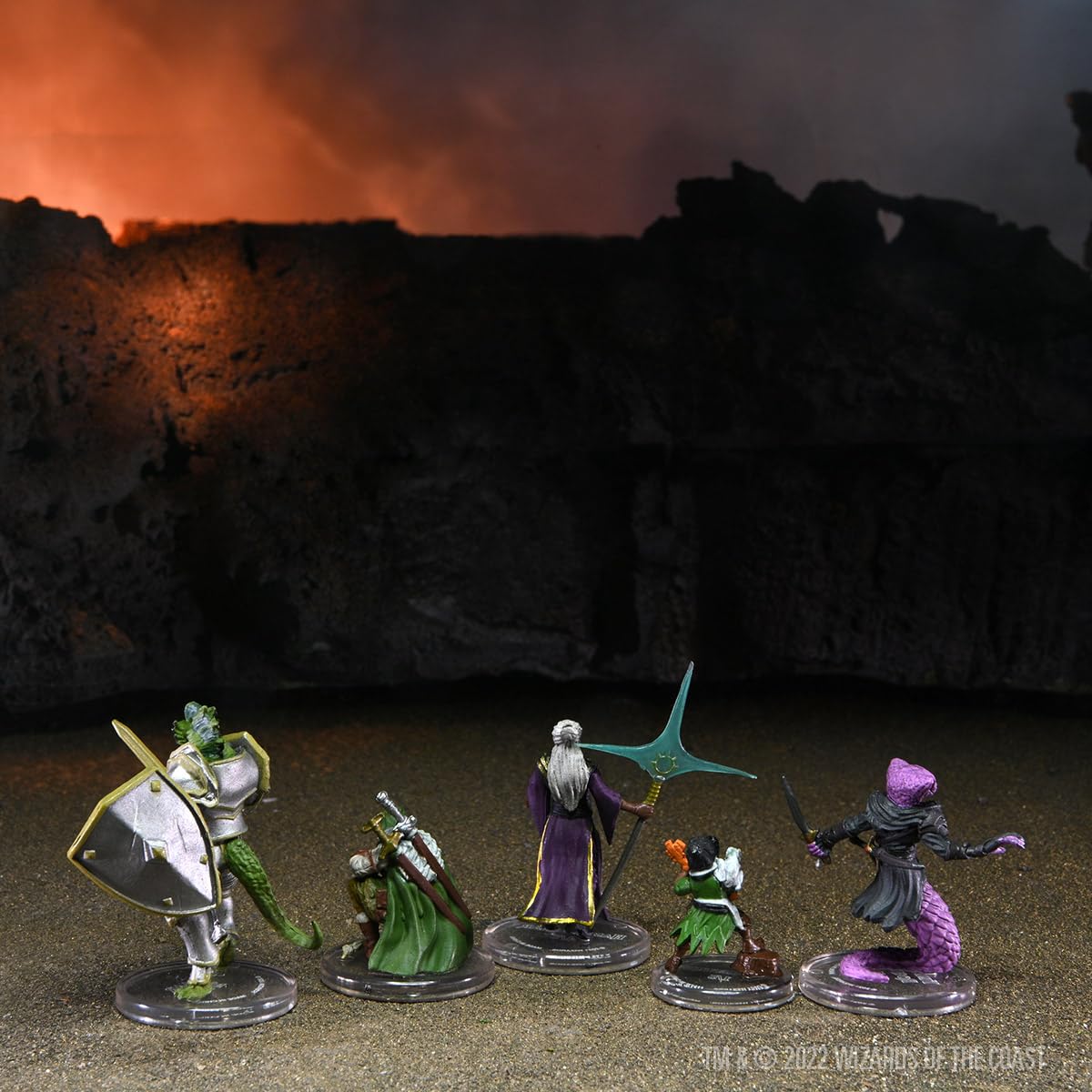 WizKids Magic: The Gathering Miniatures - Adventures in The Forgotten Realms Adventuring Party Starter Set | D&D Dungeons & Dragons RPG Game Accessories | Perfect for Tabletop Gaming & Collectors