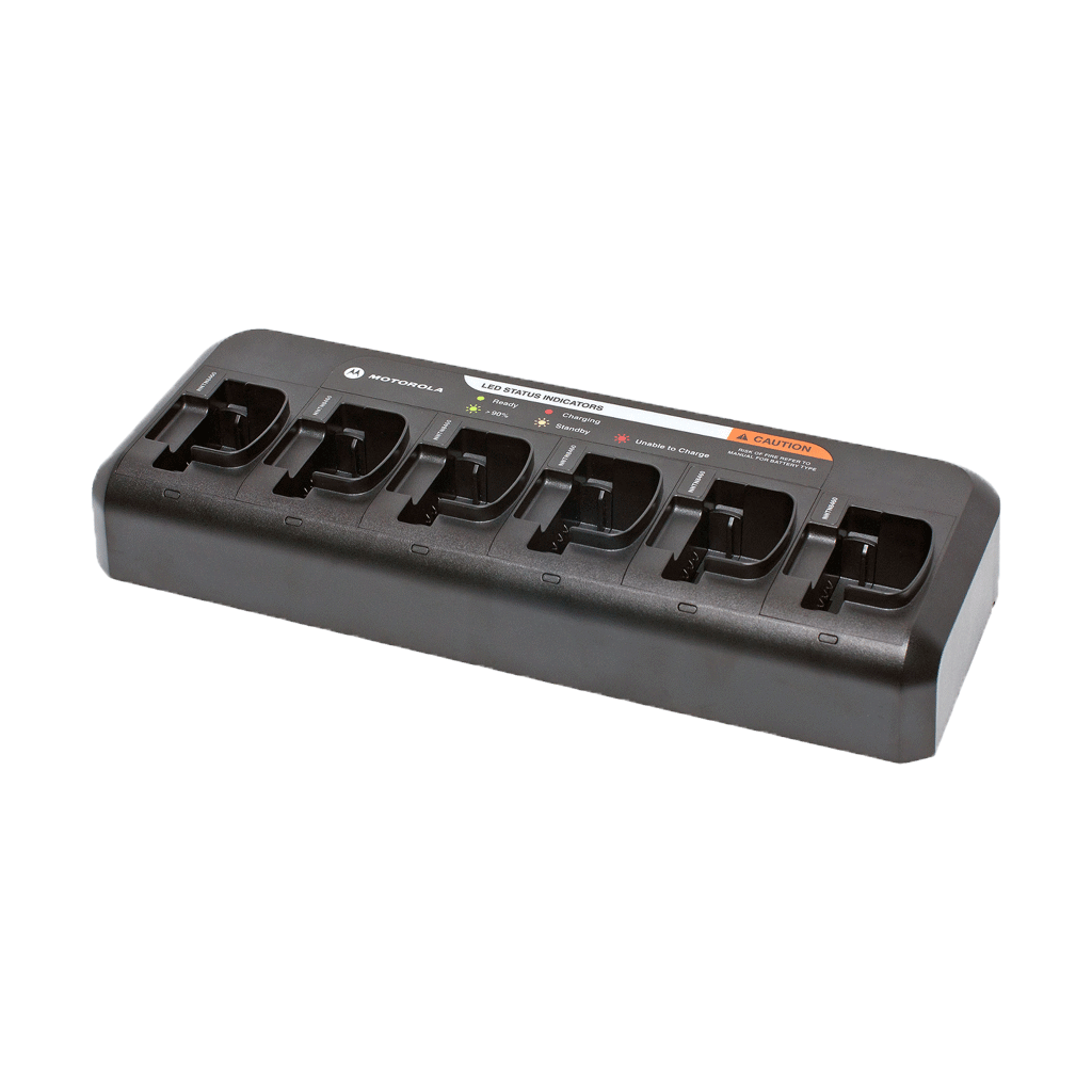 Motorola PMLN6588 Multi-Unit Charger - Fast Charging Station for Motorola Two-Way Radios | Ideal for Offices, Warehouses, and Security Teams