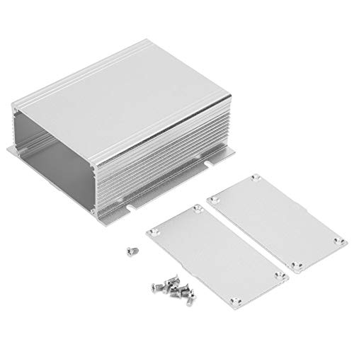 Split Type Electronic Project Enclosure - PCB Instrument Case for DIY Projects with Heat Dissipation & Signal Shielding | Ideal for Circuit Board Protection, Electronics Hobbyists & Maker Projects