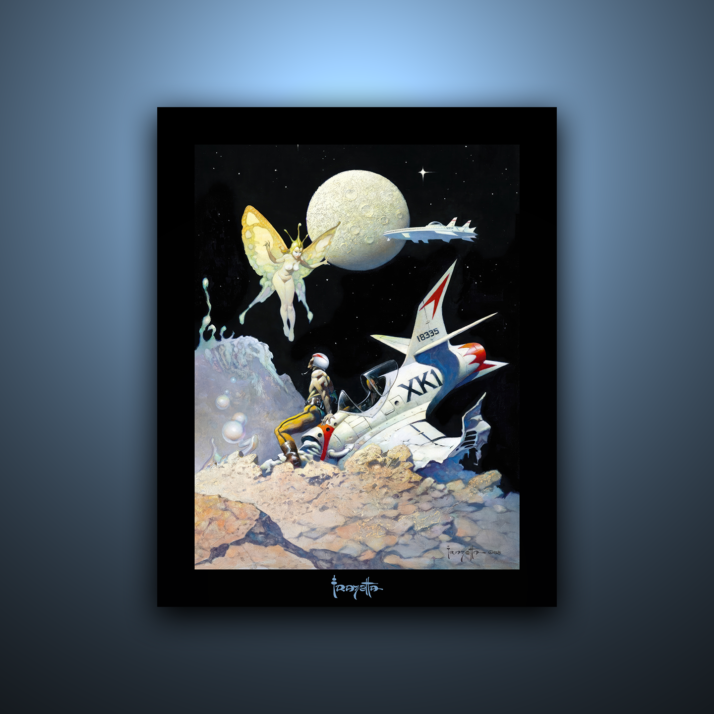 Gallery Series Encounter - Premium Wall Art for Home & Office Decor | Perfect for Living Room, Bedroom & Workspace