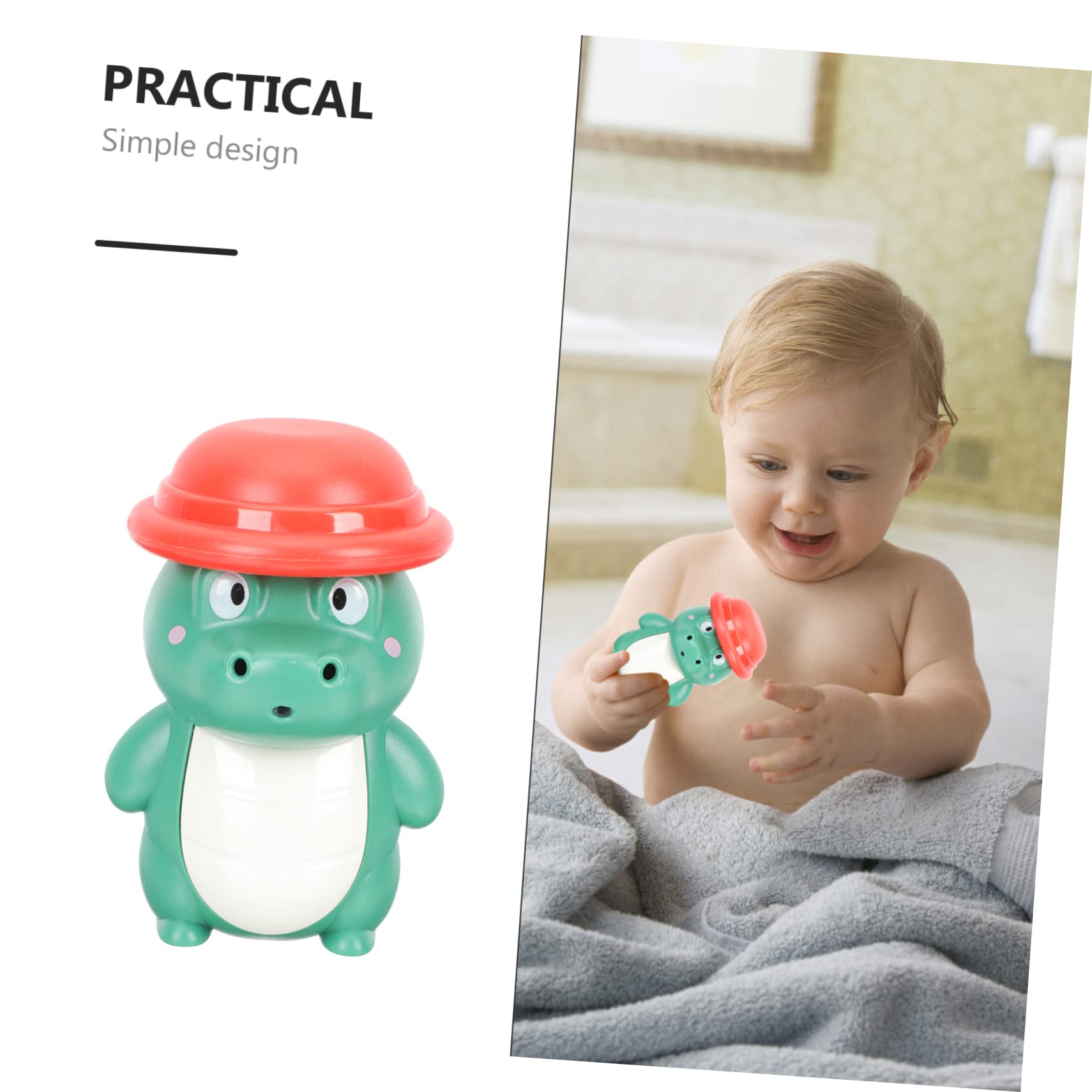 VICASKY 6-Piece Bath Toys Set - Fun Animal Water Sprinkler & Crocodile Bathtub Toys for Toddlers - BPA-Free ABS Plastic for Safe Bath Time Play | Perfect for Kids Bath Time, Pool Parties & Outdoor Water Activities