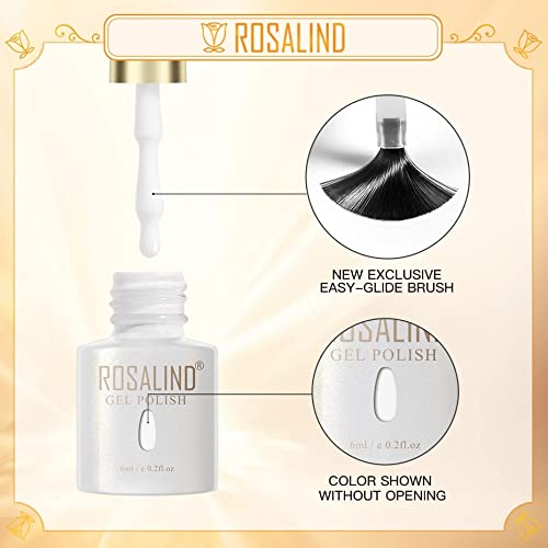 BELLE GAGA™ Rosalind 6ml UV LED Nail Gel Polish - Soak Off Salon Gel for Nail Art, Long Lasting & Chip Resistant (PX58) - Perfect for Manicures, Pedicures & Nail Extensions
