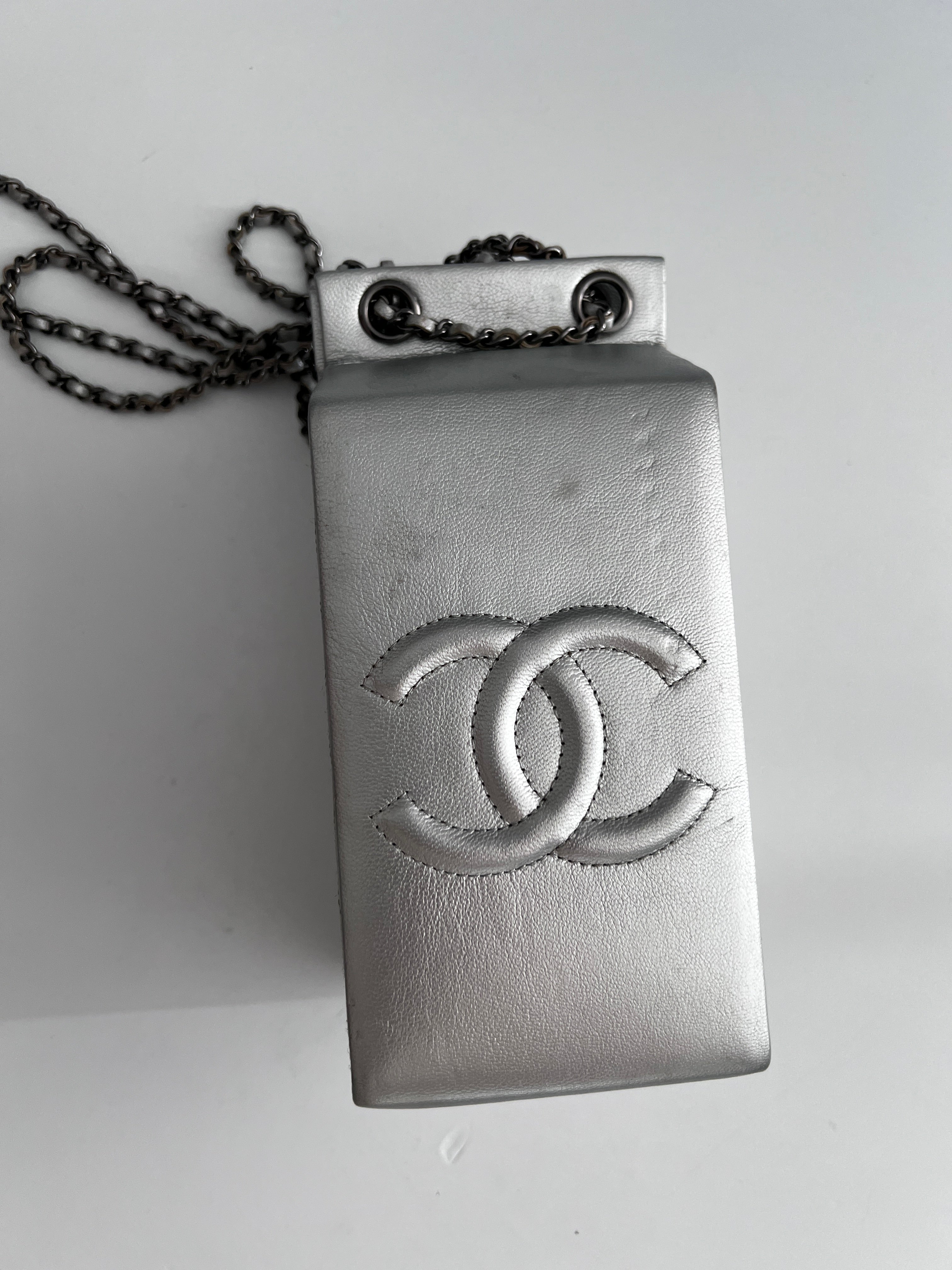 Chanel Supermarket Lait de Coco Minaudiere - Luxury Coconut Milk Handbag for Women, Perfect for Evening Parties & Special Occasions