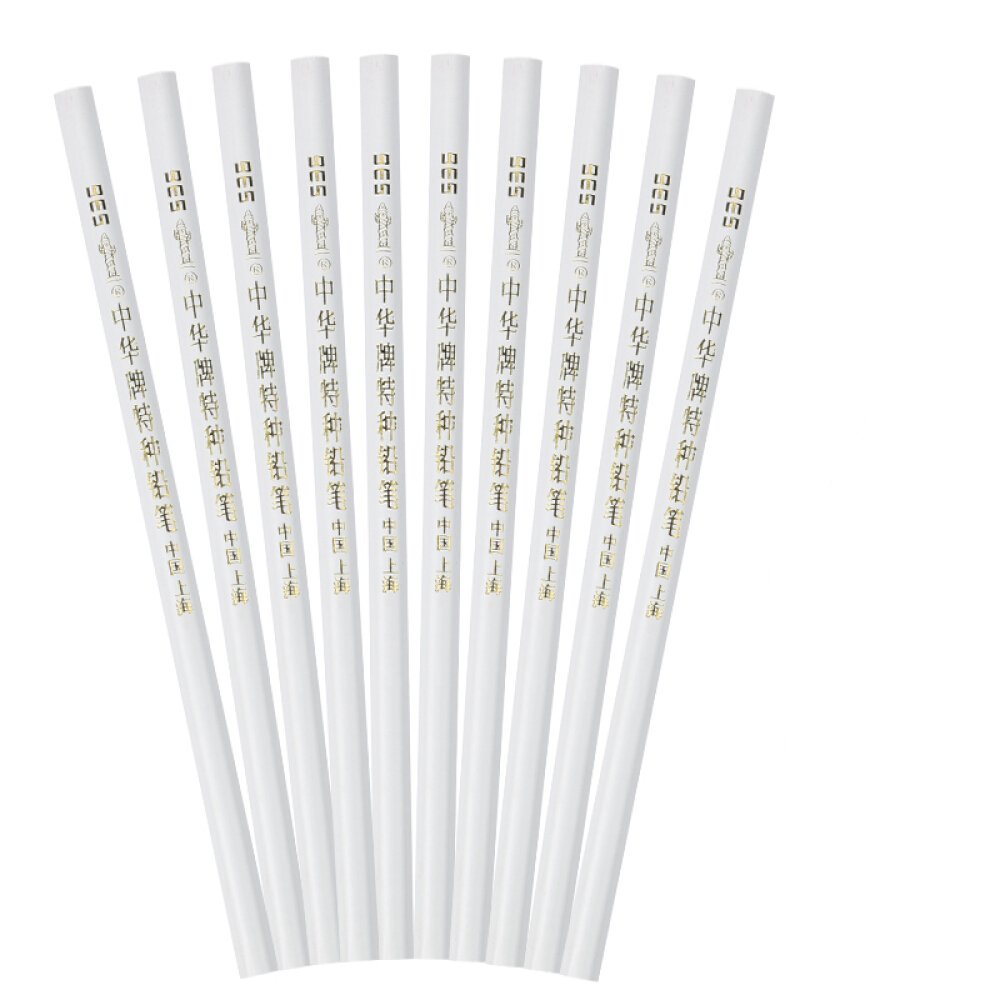 Premium Glass, Metal, Ceramic & Wood Marking Pencil - White | Ideal for DIY Crafts, Home Improvement & Industrial Use