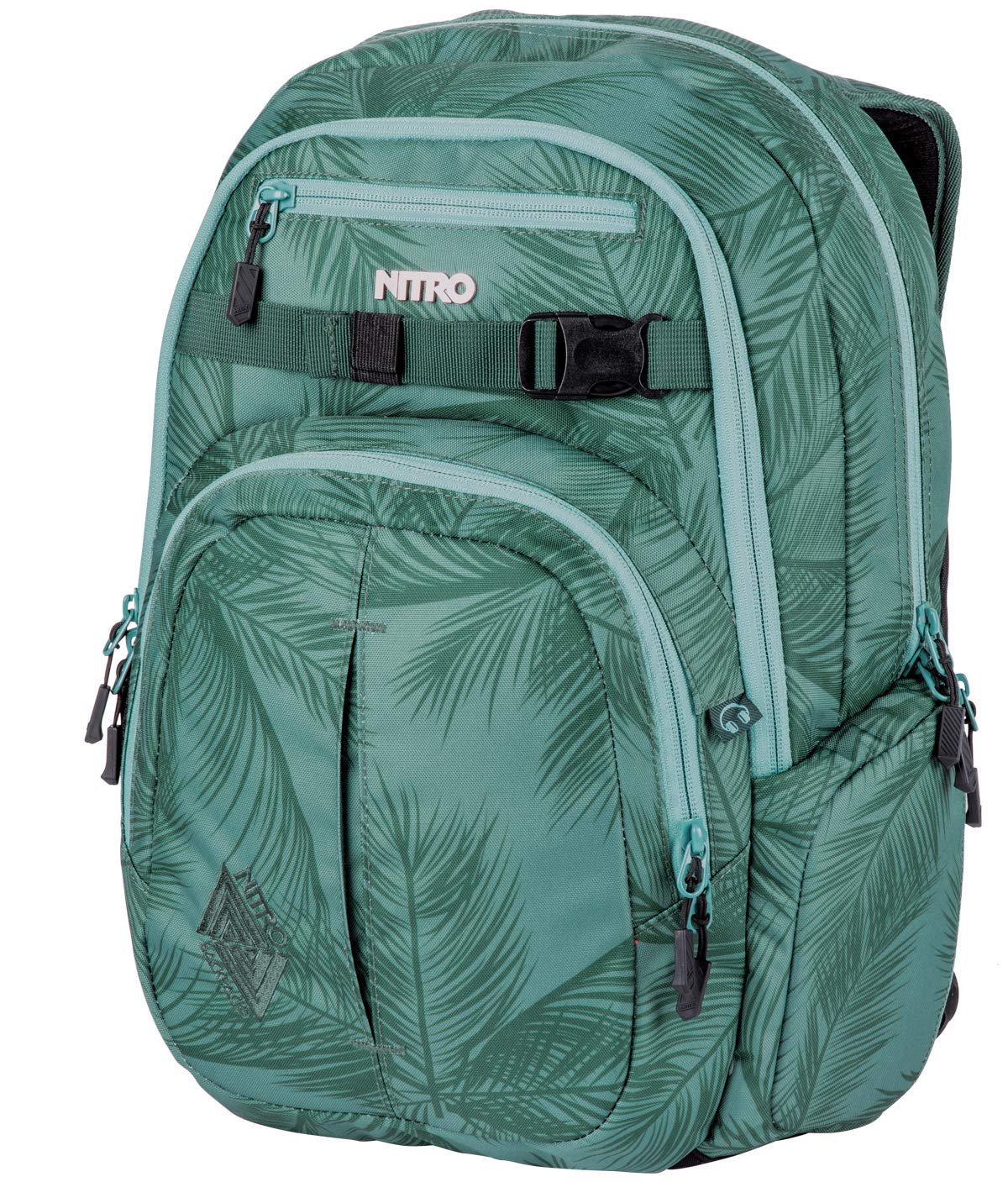 Nitro Unisex Chase Backpack - Durable Water-Resistant Laptop Backpack for School, Travel & Work (1 Pack) - Perfect for Students, Commuters & Outdoor Adventures