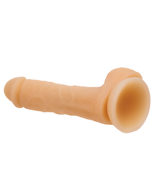 Flexible 8-Inch David Silicone Dildo - Realistic Bendable Adult Toy for Couples & Solo Play - Vanilla Scented Pleasure for Enhanced Intimacy & Sensual Exploration