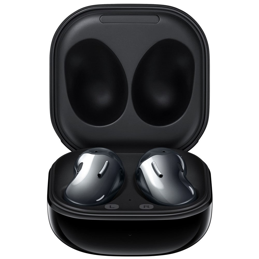 SAMSUNG Galaxy Buds Live SM-R180 Wireless Bluetooth Earbuds with Active Noise Cancelling (ANC) - Compatible with iOS & Android - Renewed Like New Mystic Black - Perfect for Workouts, Commuting & Travel