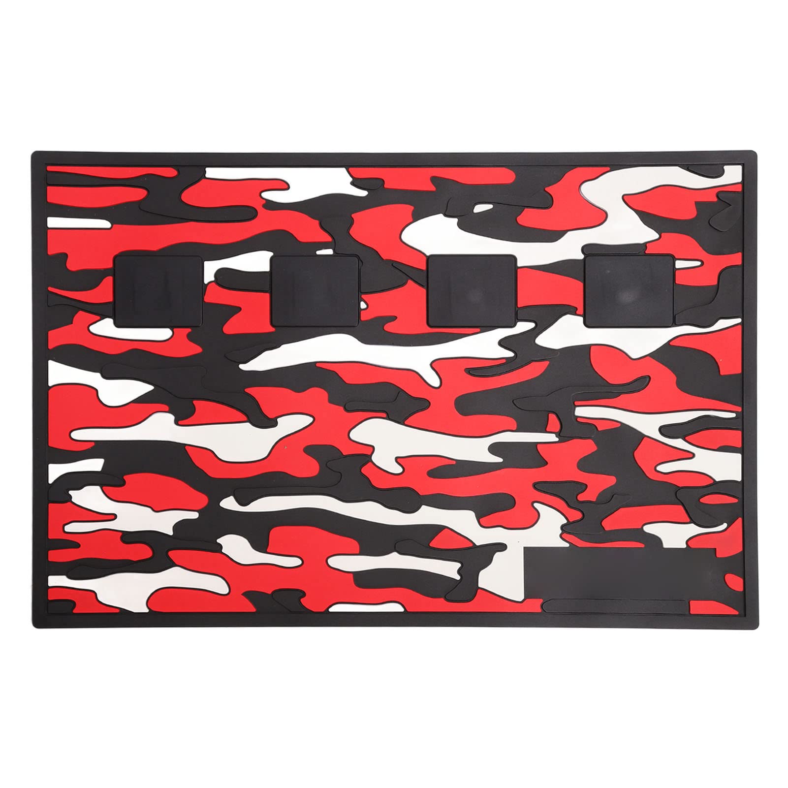 Professional Barber Slip Mats - Non-Slip Salon Organizer Mat for Shaving Tools, Silicone Barber Station Pad - Perfect for Haircut Stations, Grooming & Styling Areas