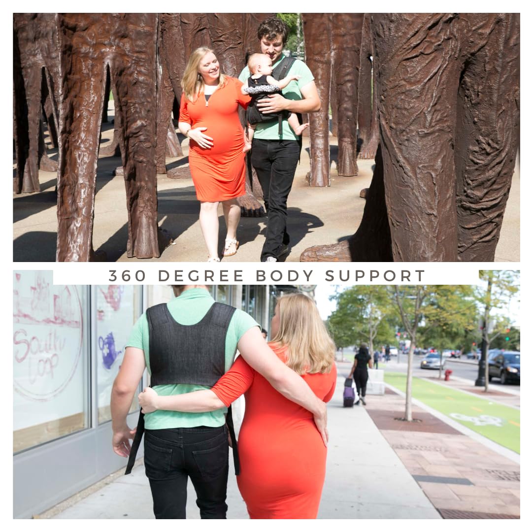 8-35lb | 0-36 Months, 7-in-1 Premium Baby Carrier for Newborn to Toddler - Hybrid Sling & Buckled Breastfeeding-Friendly Infant Carrier - Tactical Baby Gear for Men & Women - Lightweight Toddler Backpack for Travel, Hiking, Shopping and Daily Use