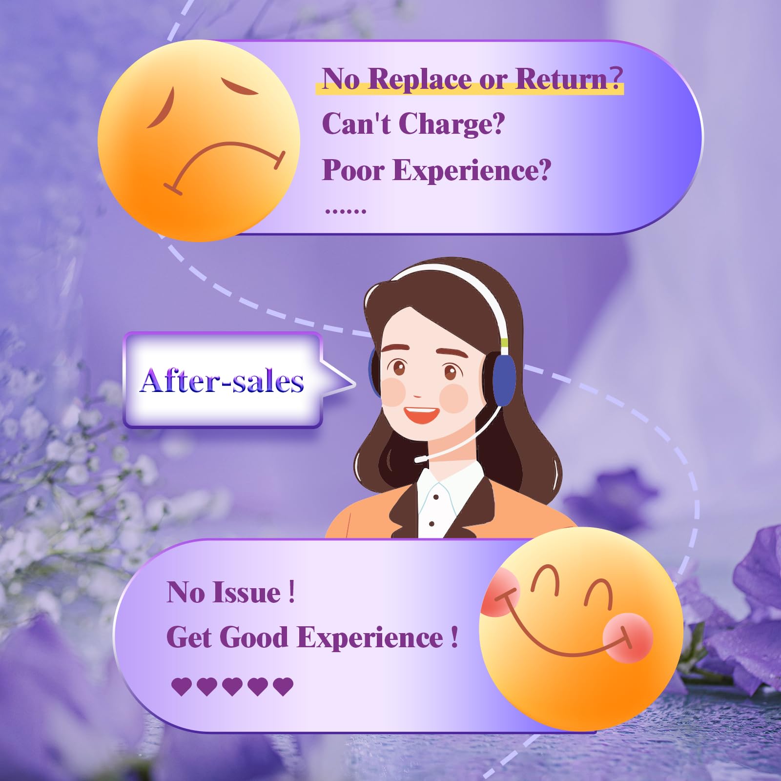 Rabbit Vibrator Clitoral Stimulator - 9 Powerful Vibration Modes, Waterproof Silicone G-Spot Dildo for Women, Purple Adult Sex Toy for Couples Play & Solo Pleasure | Perfect for Bedroom Fun, Sensual Massage & Naughty Games