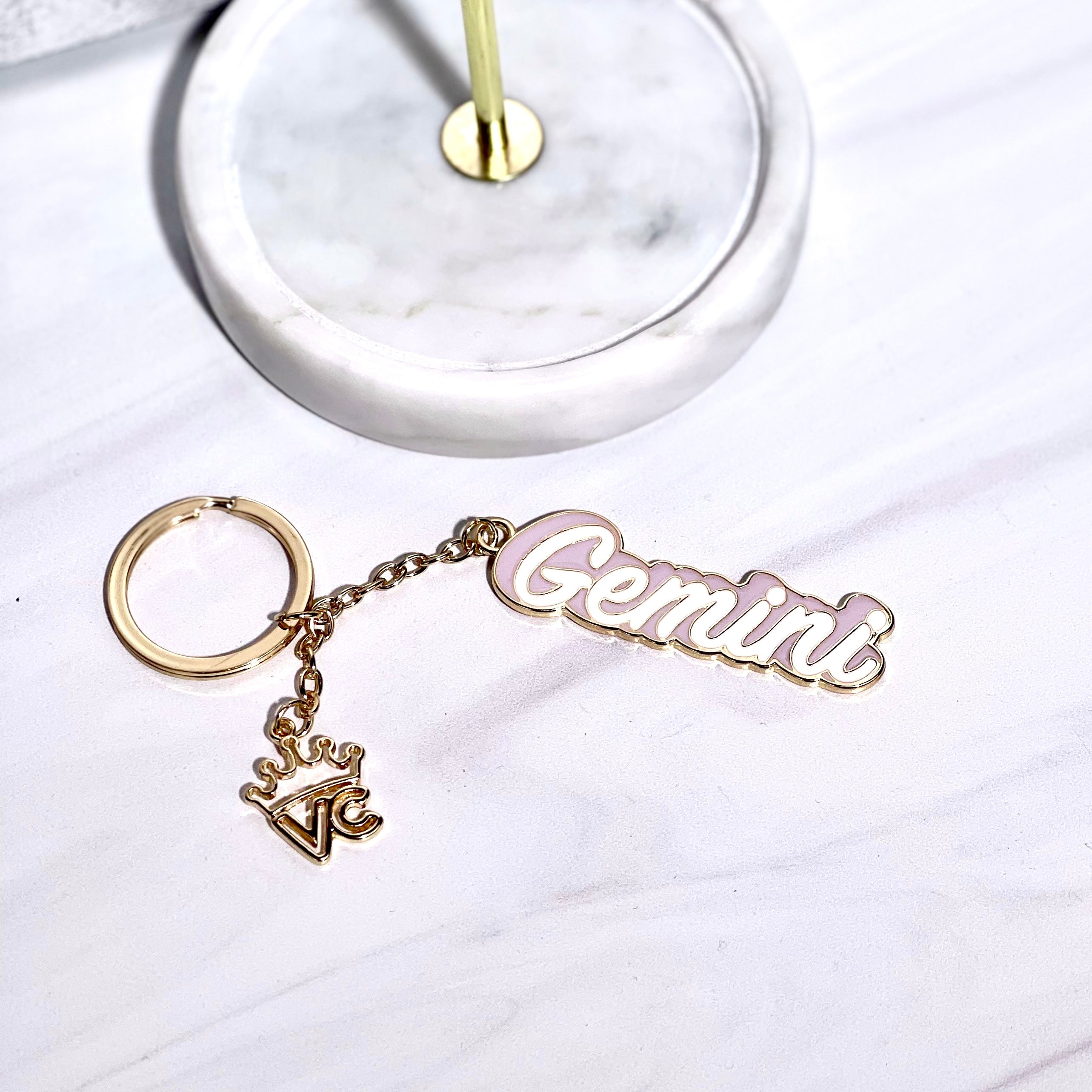 Zodiac Keychains - Personalized Astrology Key Rings for All 12 Zodiac Signs - Perfect for Gifts, Keychains, and Daily Use