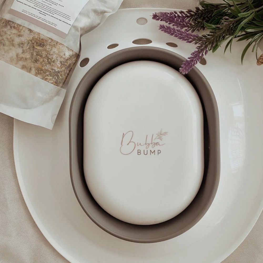 Bubba Bump Postpartum Sitz Soak Bath - Herbal Relief for Postpartum Recovery & Healing - Perfect for Post-Birth Comfort, C-Section Recovery & Perineal Care
