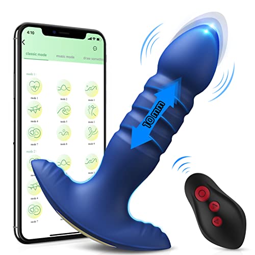 Premium Vibrating Cock Ring & Egg Sex Toys for Men & Women - Couples Adult Games, Thrusting Vibrators for Enhanced Pleasure - Perfect for Romantic Nights & Spicing Up Your Relationship