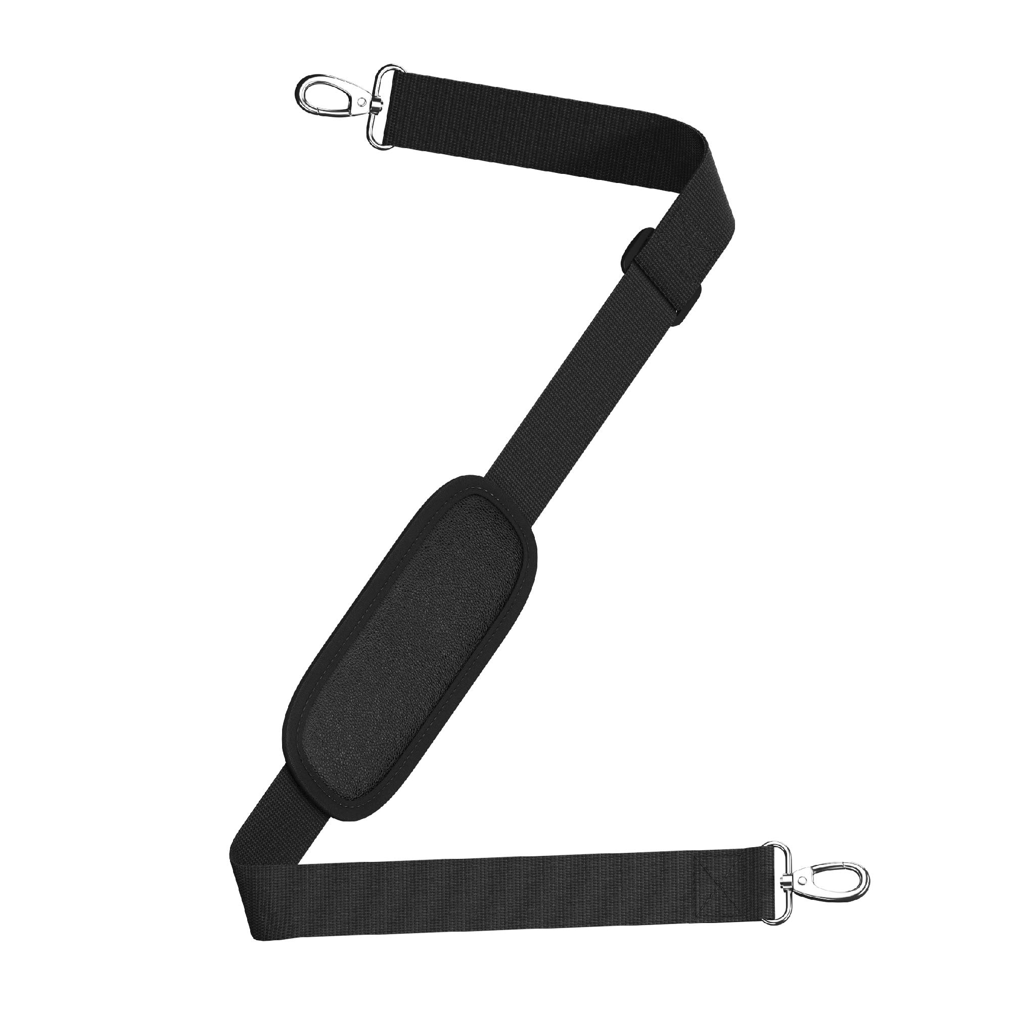 Premium Thick Padded Replacement Shoulder Strap for Laptop Bags, Camera Bags & Diaper Bags - Heavy Duty Crossbody Strap Supports Up to 1,200 lbs - Perfect for Travel, Work & Everyday Carry