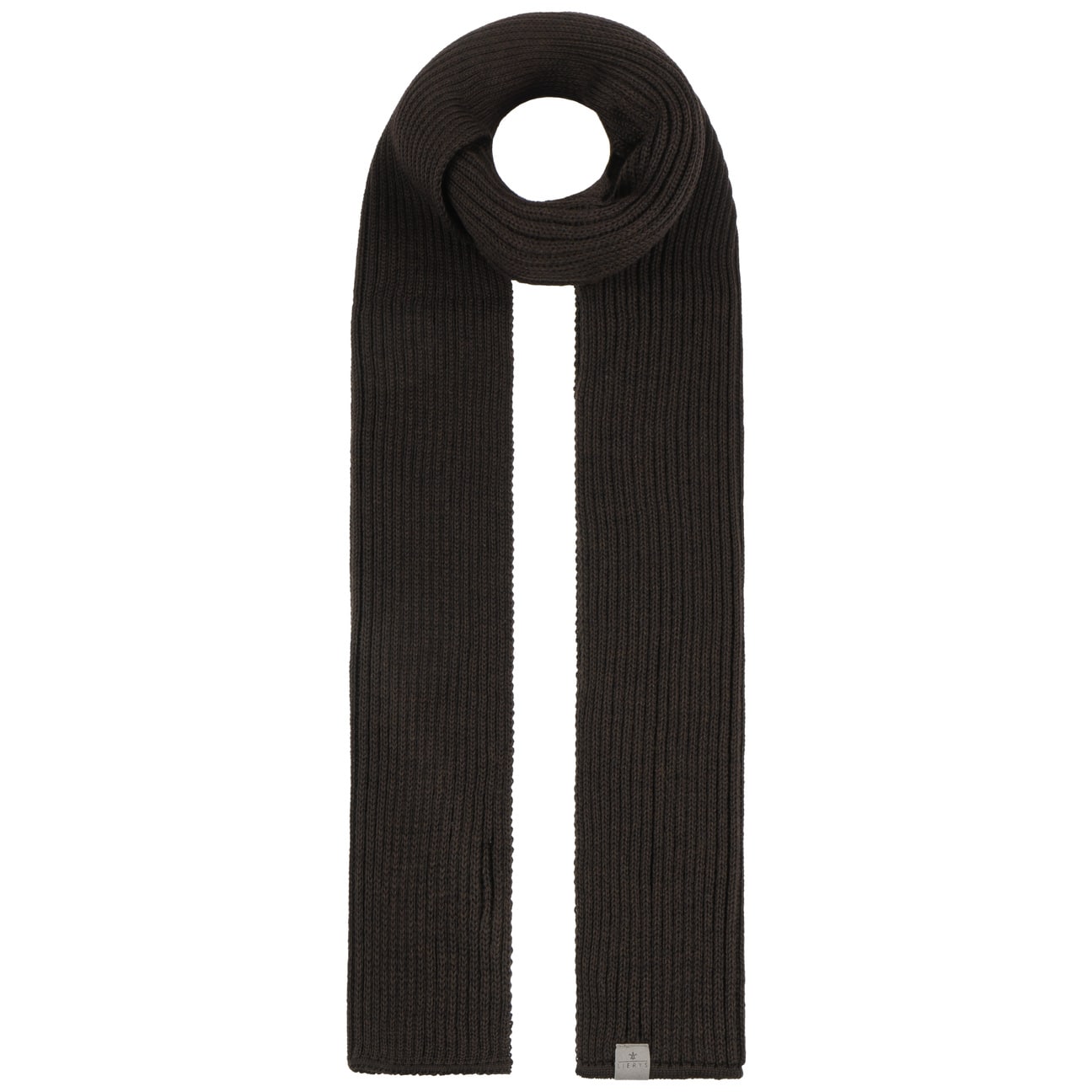 Lierys Premium Merino Wool Rib Scarf - Soft & Warm Winter Accessory for Men & Women - Perfect for Cold Weather, Outdoor Activities & Fashion Styling