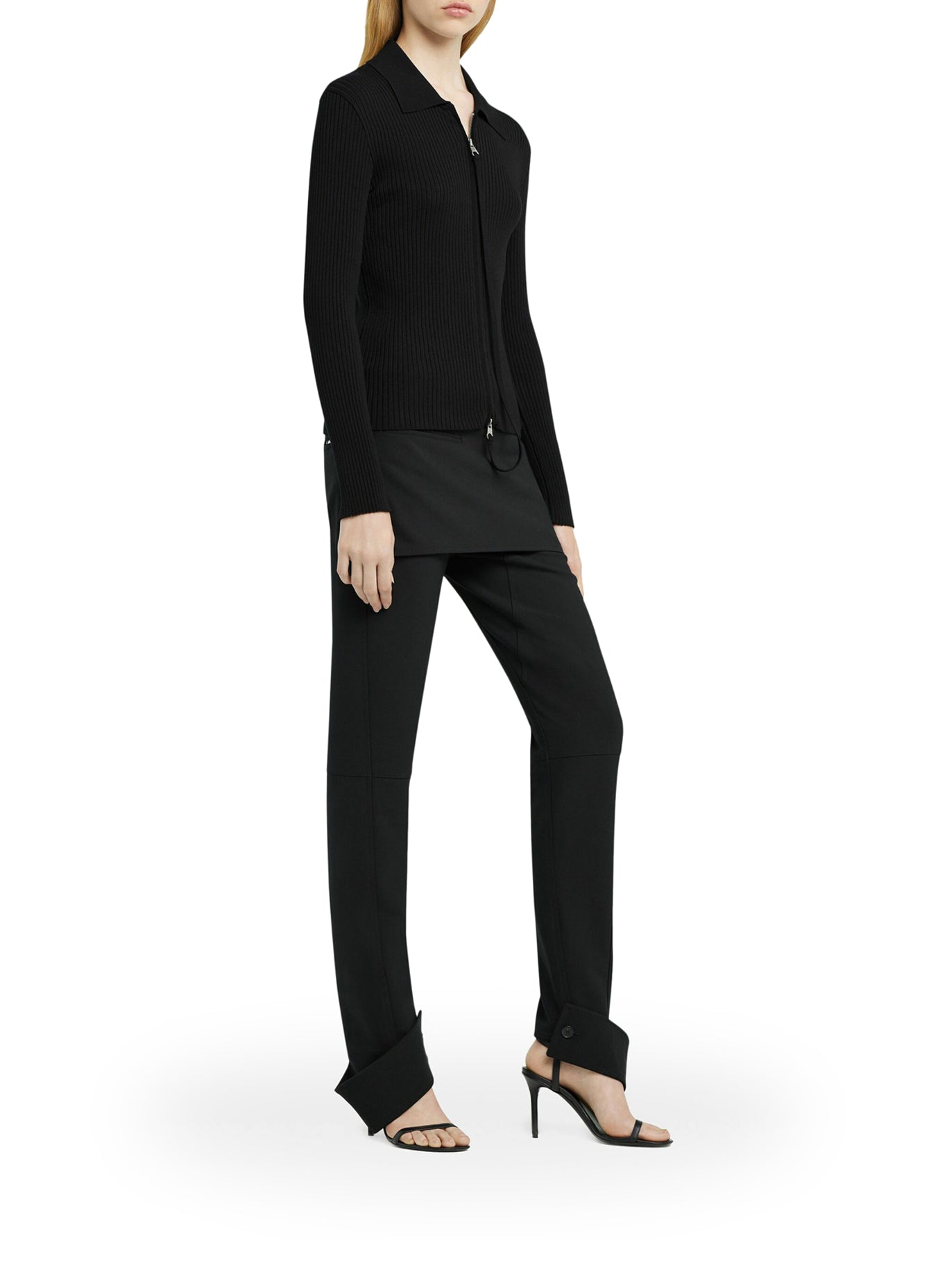 Women's Stylish Zip-Up Cardigan Sweater - Lightweight Knit Open Front Jacket for Casual Wear, Office & Layering