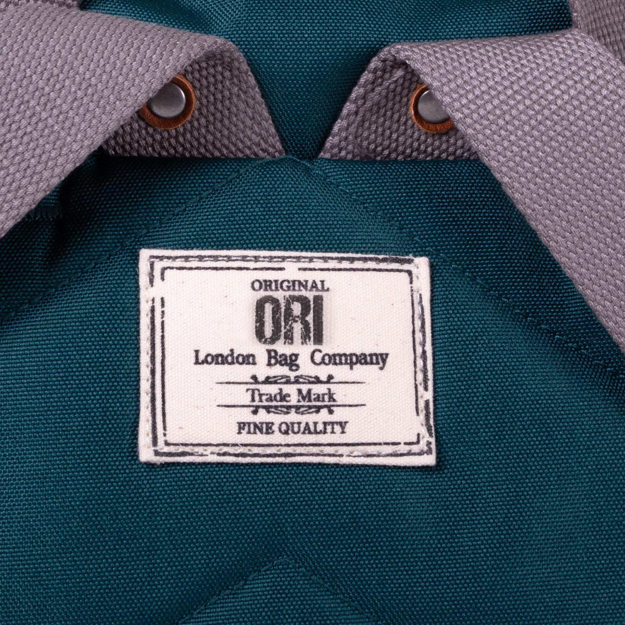Eco-Friendly Finchley Teal Recycled Canvas Tote Bag - Sustainable & Stylish for Shopping, Beach, and Everyday Use