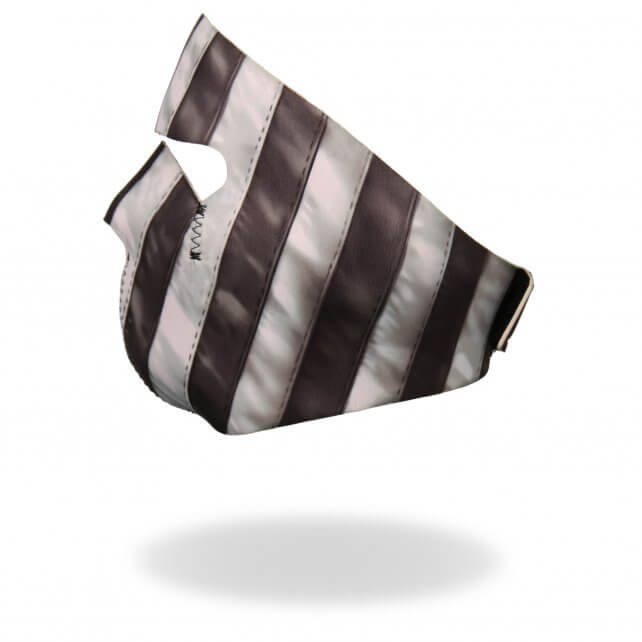 Black & White Neoprene Face Mask with American Flag Design - Breathable & Comfortable for Outdoor Activities, Travel & Daily Protection