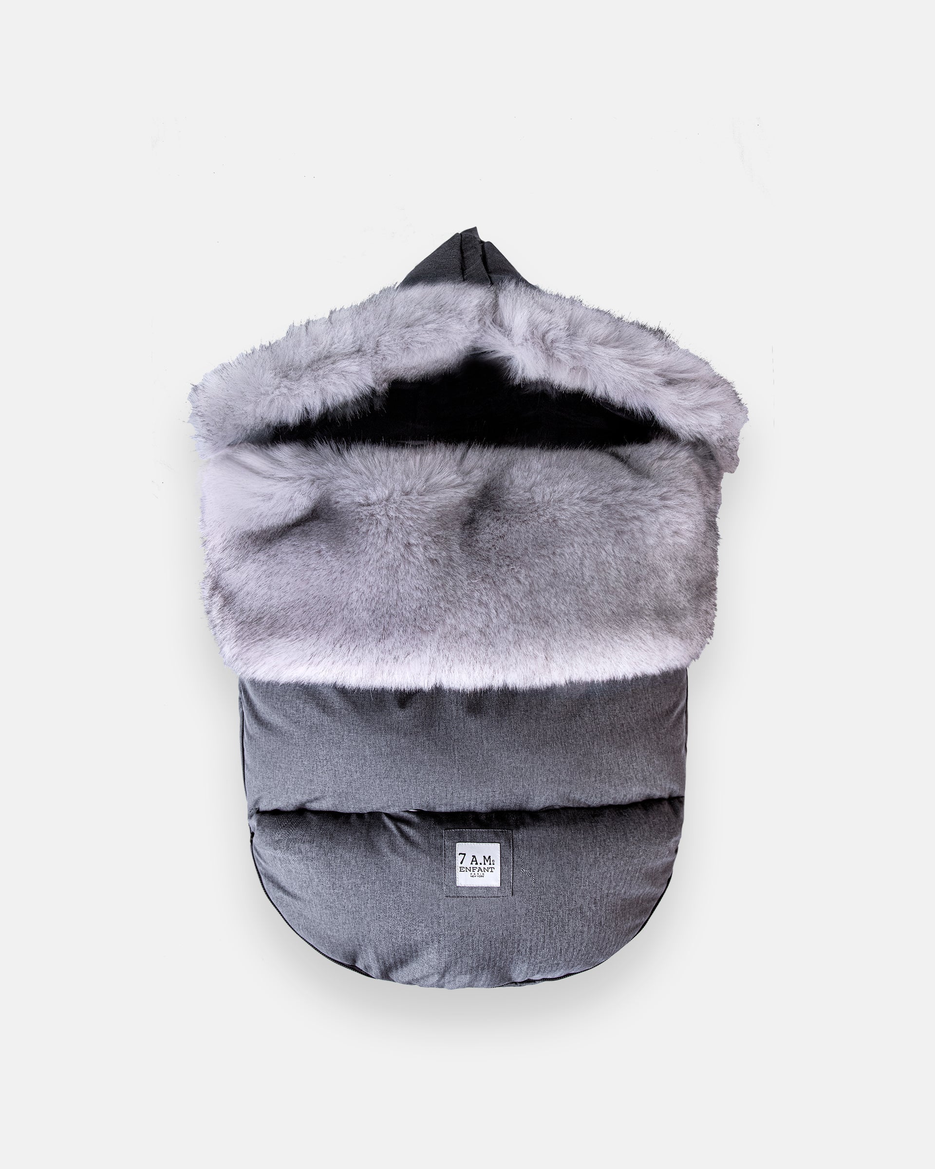 7AM Enfant PlushPOD Tundra - Premium Baby Travel Blanket & Stroller Liner for Cozy Naps On-The-Go - Perfect for Car Seats, Strollers, and Airplane Travel