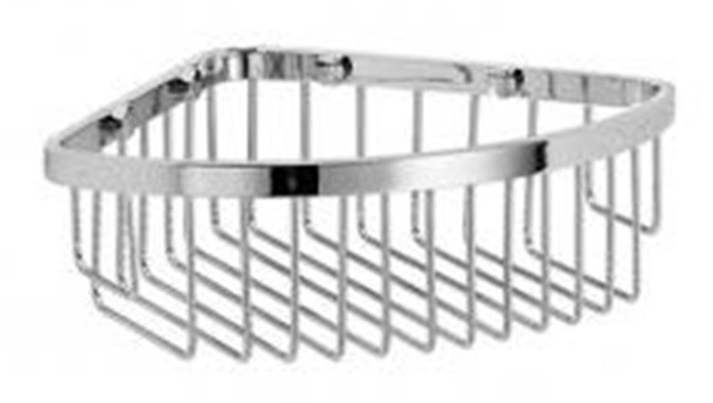 Modern Soap Basket 50002.29 - Stainless Steel Bathroom Organizer for Bar Soap - Perfect for Shower, Bathtub, and Sink Countertop Storage