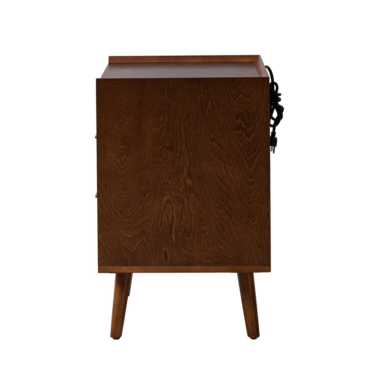 Janet 3-Drawer Nightstand with Optional Styles - Modern Bedside Table for Bedroom, Living Room & Office Storage