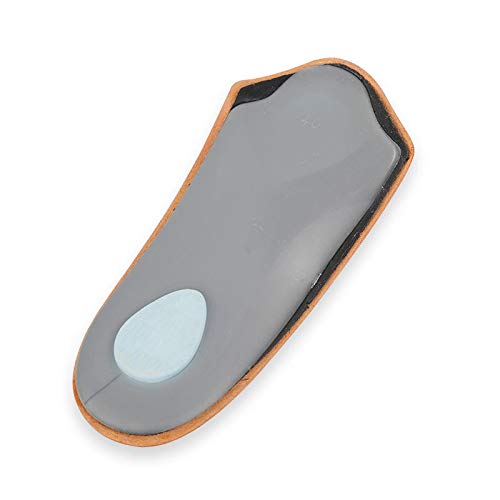 3/4 Length Orthotic Insoles with Metatarsal Pad & Arch Support - Cushioned Heel Pain Relief for Men & Women - Perfect for Running, Walking & Work Shoes