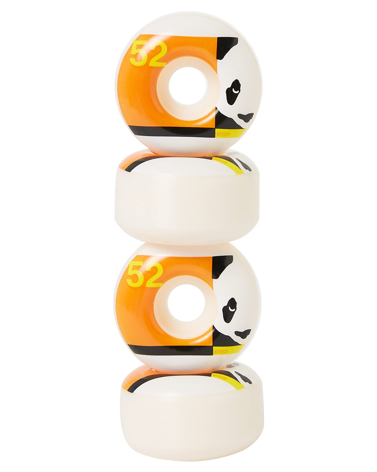 Enjoi Box Panda Skateboard Wheels - High-Performance Cruiser Wheels for Smooth Riding | Perfect for Street Skating, Park Tricks & Commuting