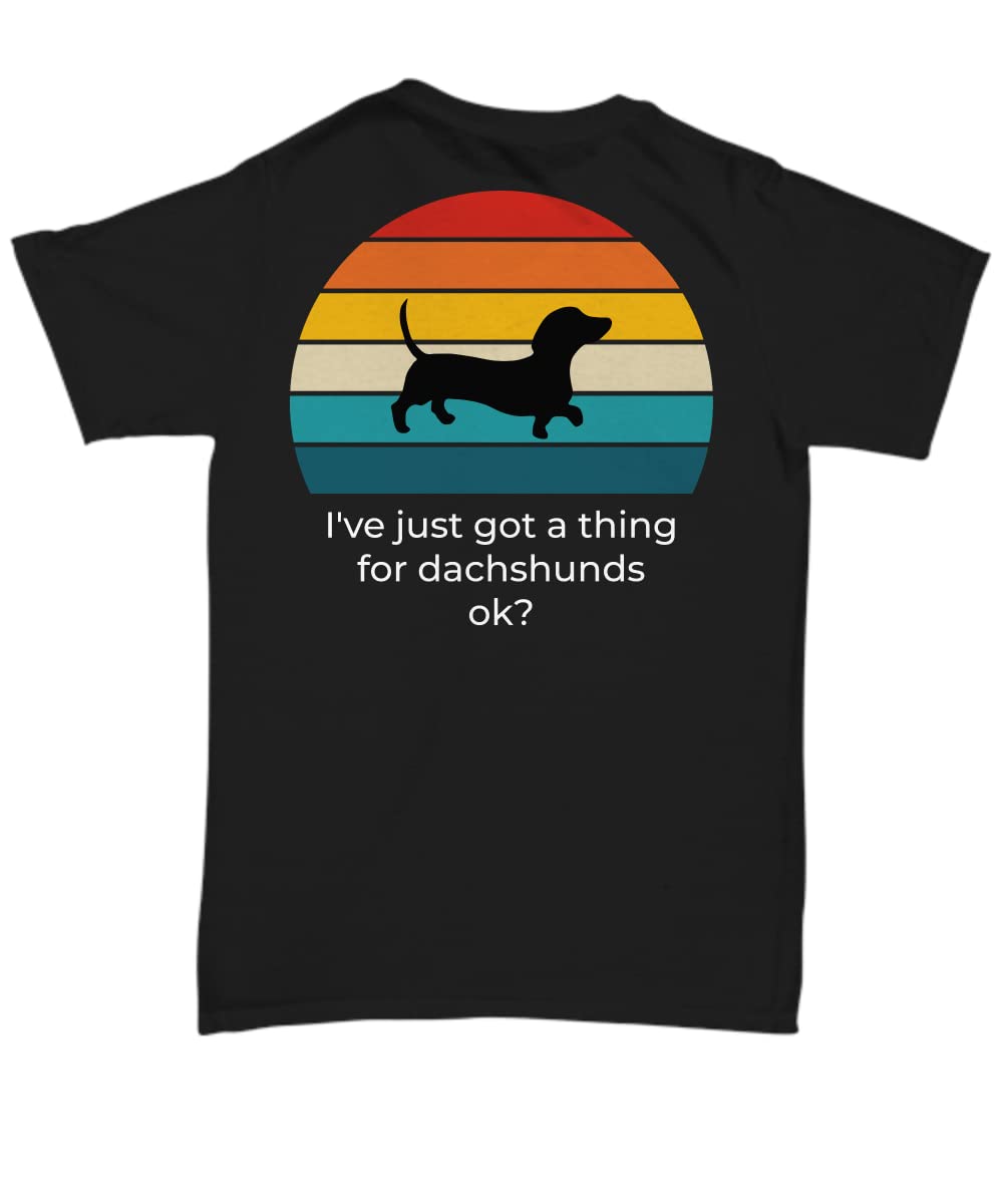 **Funny Dachshund T-Shirt for Women - Cute Wiener Dog Lover Gift - Dachshund Merchandise & Apparel - Perfect for Casual Wear, Dog Lovers & Pet Enthusiasts**