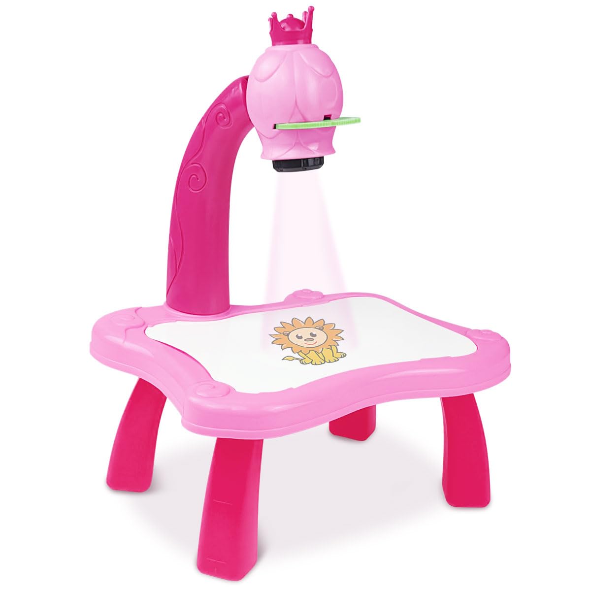 BAKAM Kids Drawing Projector Table - Light & Music Tracing Art Desk for Ages 4-7 | Preschool Learning Toy with Smart Sketch Projector | Perfect Birthday Gift for Girls & Boys | Ideal for Home, Classroom & Creative Play