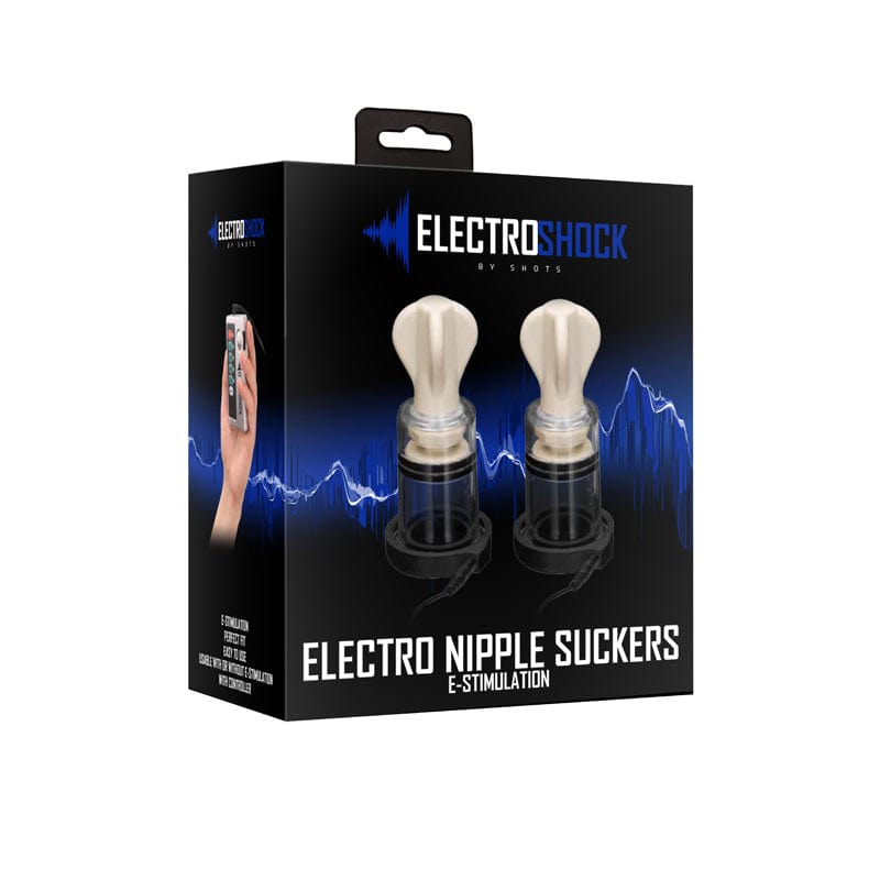 Intense Nipple Stimulation - ElectroShock E-Stim NipSuckers for Pleasure & Sensory Play | BDSM, Couples Play, Solo Exploration