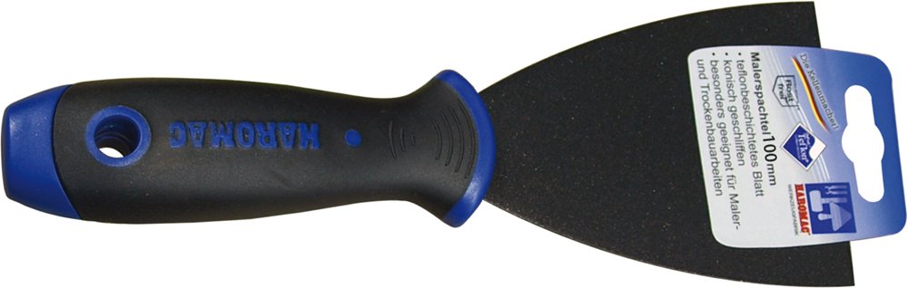 Haromac 10047100SB - 100mm Stainless Steel Spatula for Baking, Cooking & Icing - Perfect for Cake Decorating, Flipping Pancakes & Spreading Butter