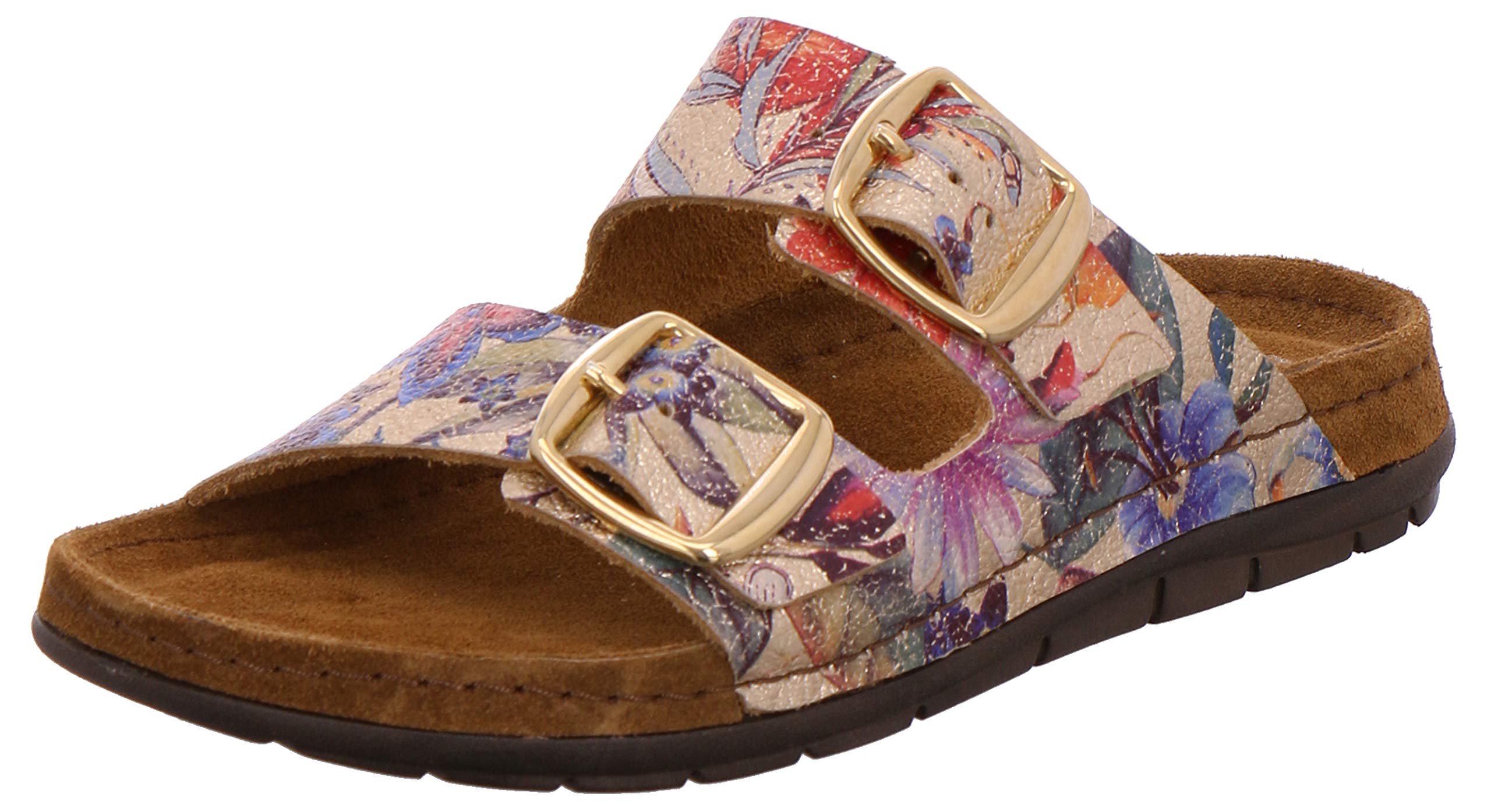 Women's Comfortable Slip-On Mules - Soft Cushioned Sandals for Casual Wear, Home & Outdoor Use