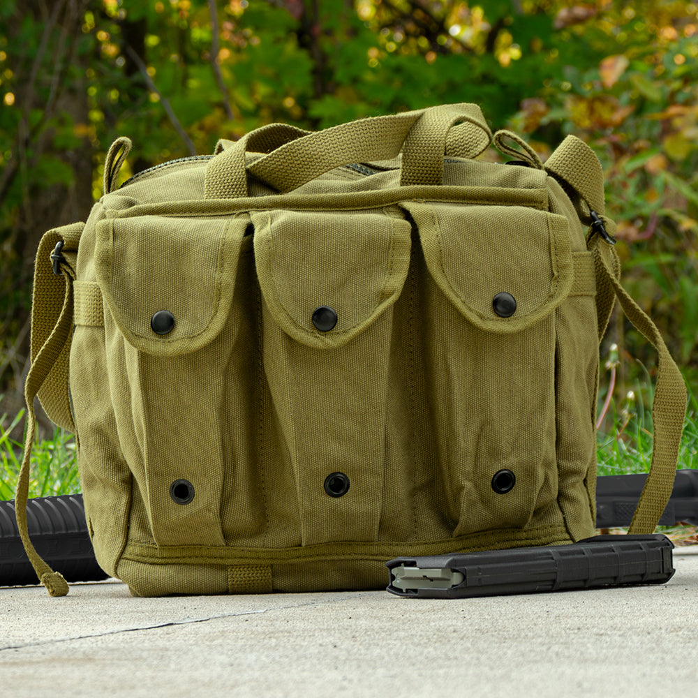 Tactical Range Bag for Shooters - Durable Mag Pouch & Ammo Storage - Perfect for Hunting, Range Training & Outdoor Adventures