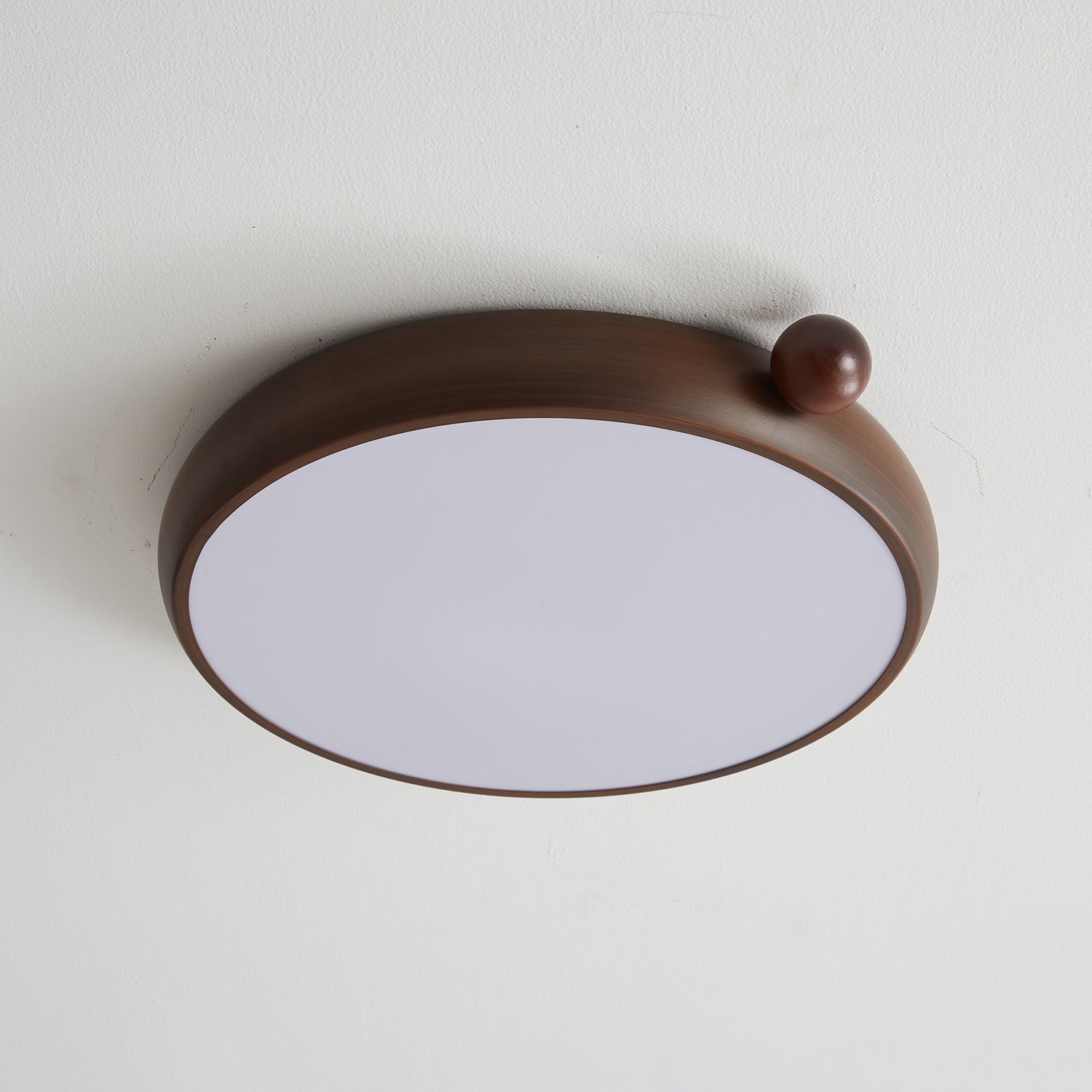 Modern Calindra Ceiling Light Fixture - Energy Efficient LED Flush Mount Lighting for Bedroom, Living Room & Kitchen - Dimmable Bright White Light (3000K-6000K) - Easy Installation Home Decor