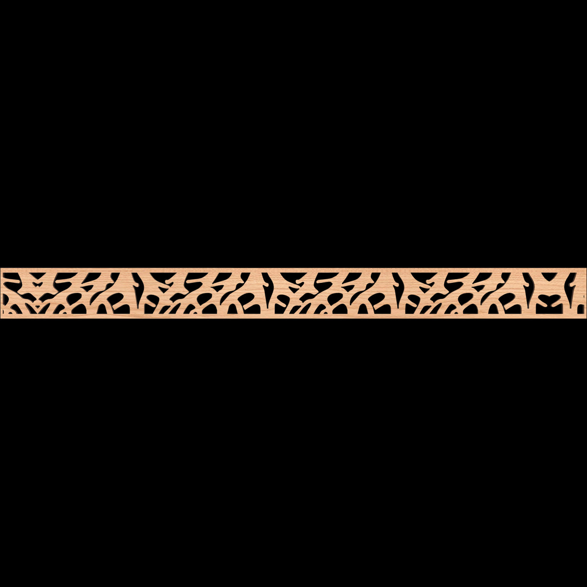 Handcrafted Manton Fretwork Moulding - Premium Wooden Decorative Trim for Home & Furniture | Perfect for DIY Projects, Wall Accents, and Cabinet Embellishments