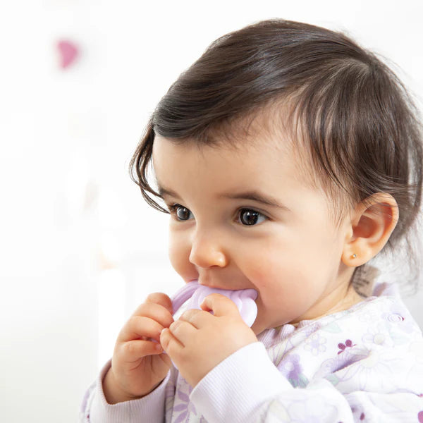 2 Pack Silicone Teether for Babies - Stars & Cloud Design - Safe & Soft Teething Toys for Infants - Perfect for Soothing Sore Gums at Home or On-the-Go