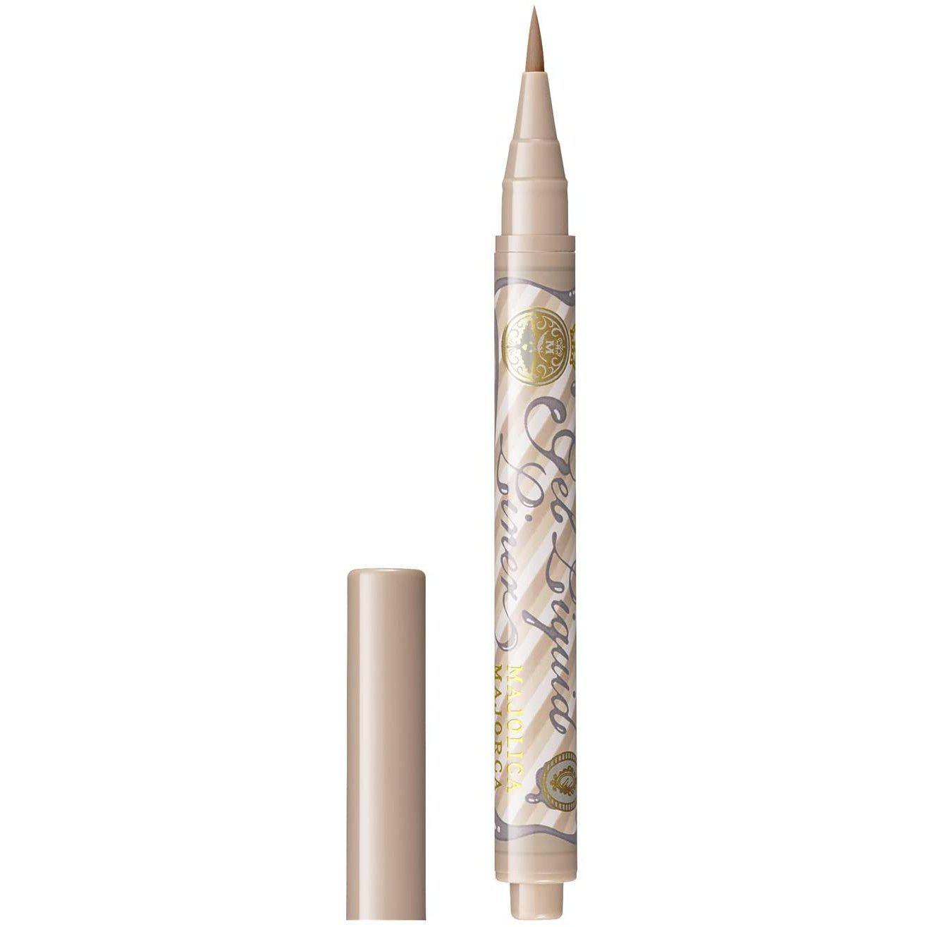 Majolica Majorca Waterproof Gel Liquid Eyeliner Pen - 1.4ml Long Lasting Smudge Proof Eye Liner (PK1) for Precise Winged Liner & Everyday Makeup Looks