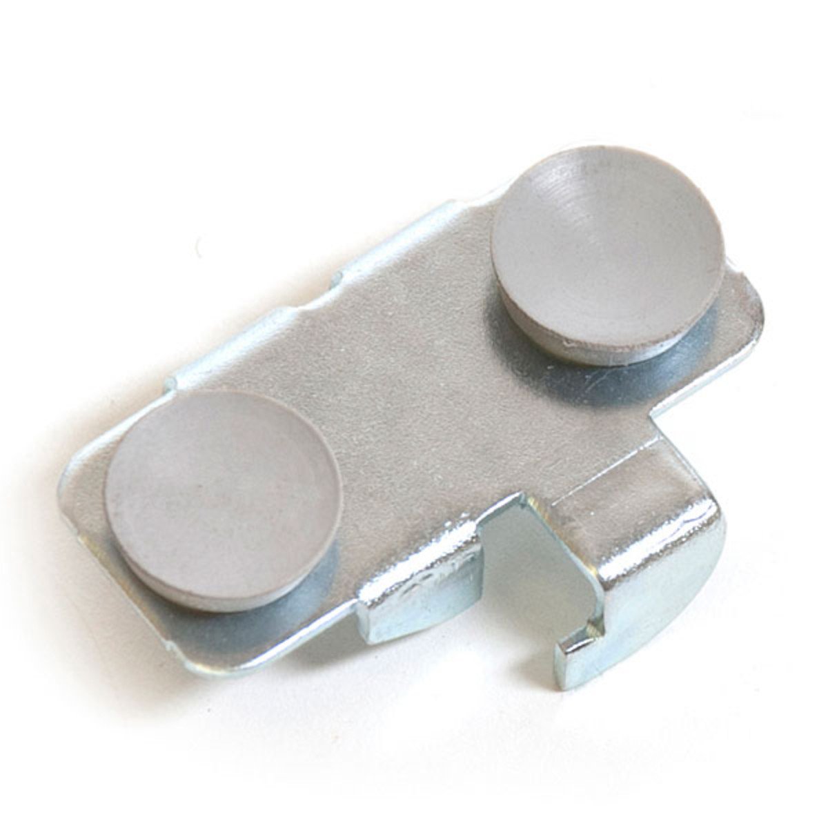 Locking Shelf Rest with Rubber Buttons - Secure Storage Organizer for Kitchen, Bathroom & Office Shelves