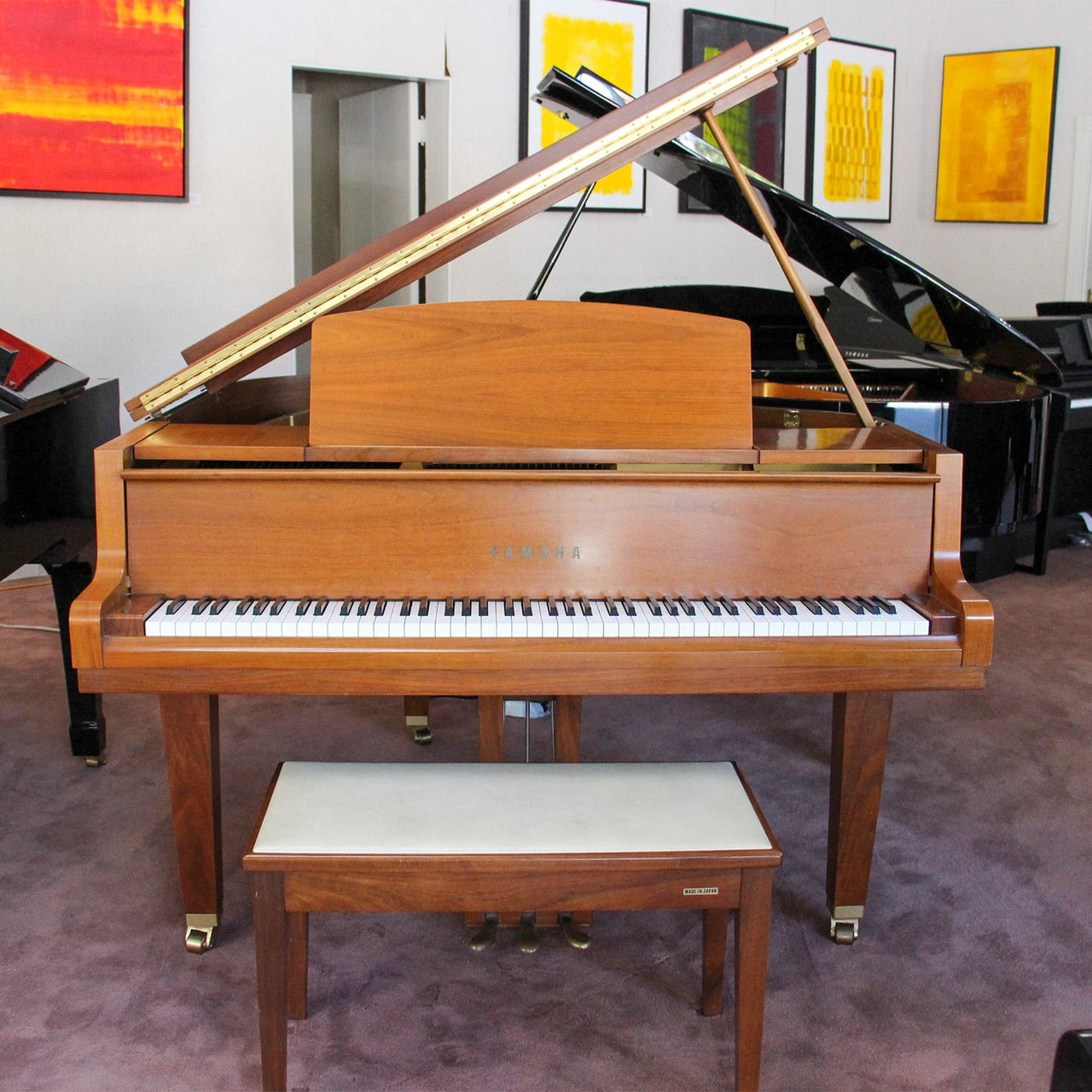 Vintage 1969 Yamaha G1 Grand Piano - Professional Acoustic Piano for Home, Studio & Concert Performances