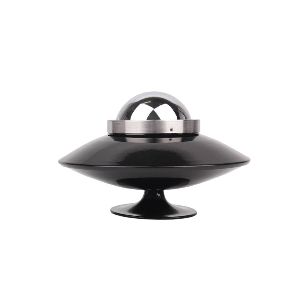Stylish Stainless Steel Smokeless Ashtray - Modern Metal Cigarette Tray with Removable Holder for Tobacco & Cigars | Perfect for Home, Office, Outdoor Smoking Areas & Patio Use