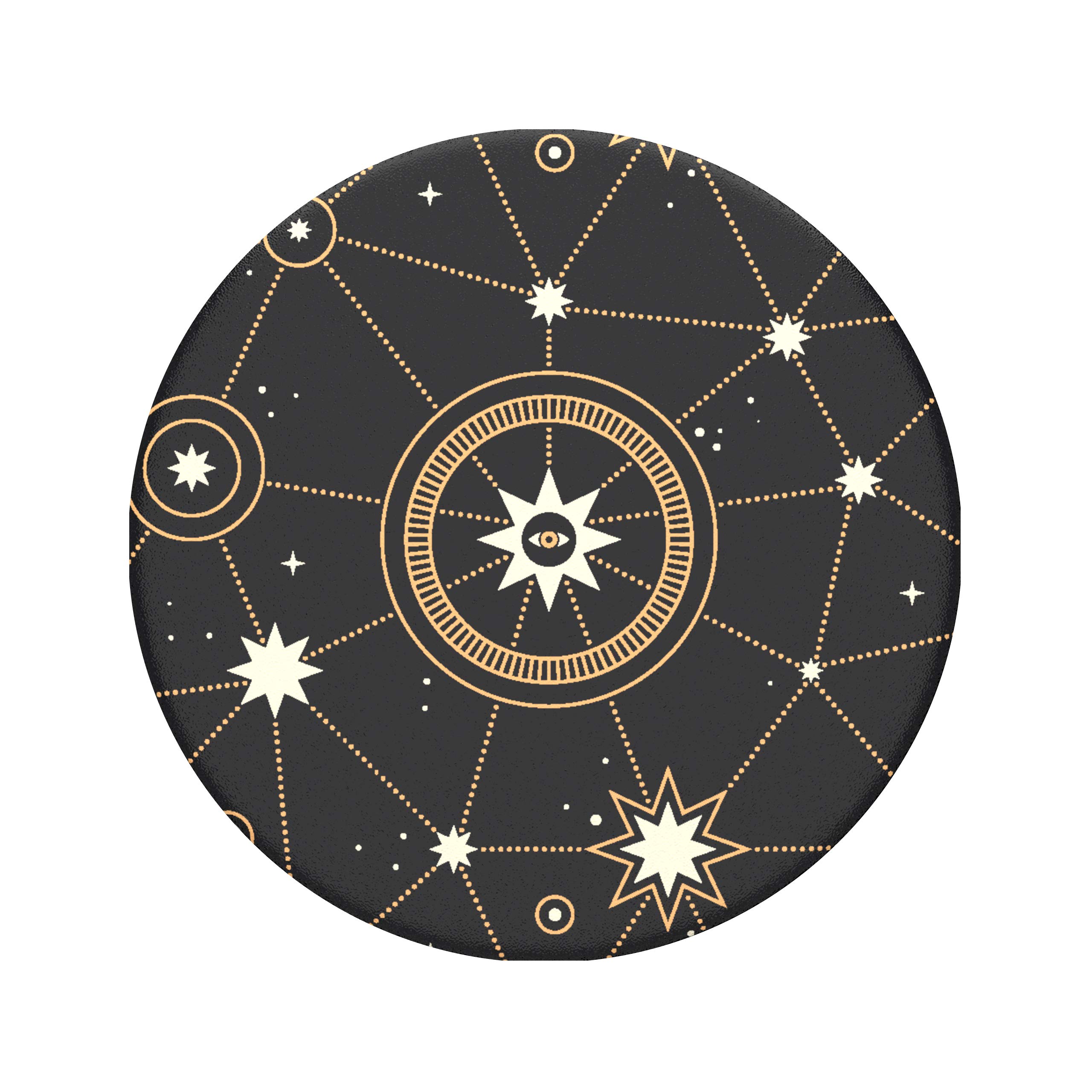 PopSockets PopGrip: Expandable Phone Grip & Stand with Interchangeable Top - Star Chart Design for Secure Phone Holding, Perfect for Selfies, Video Calls & Hands-Free Viewing