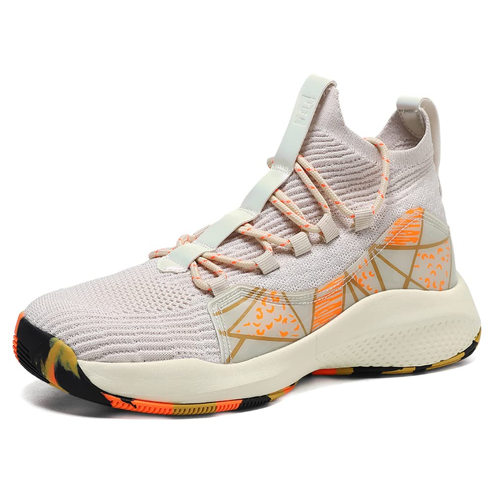 Voiv Trendy Men's Running Shoes - Lightweight Basketball & Sports Shoes for Men - Perfect for Gym, Jogging & Outdoor Activities