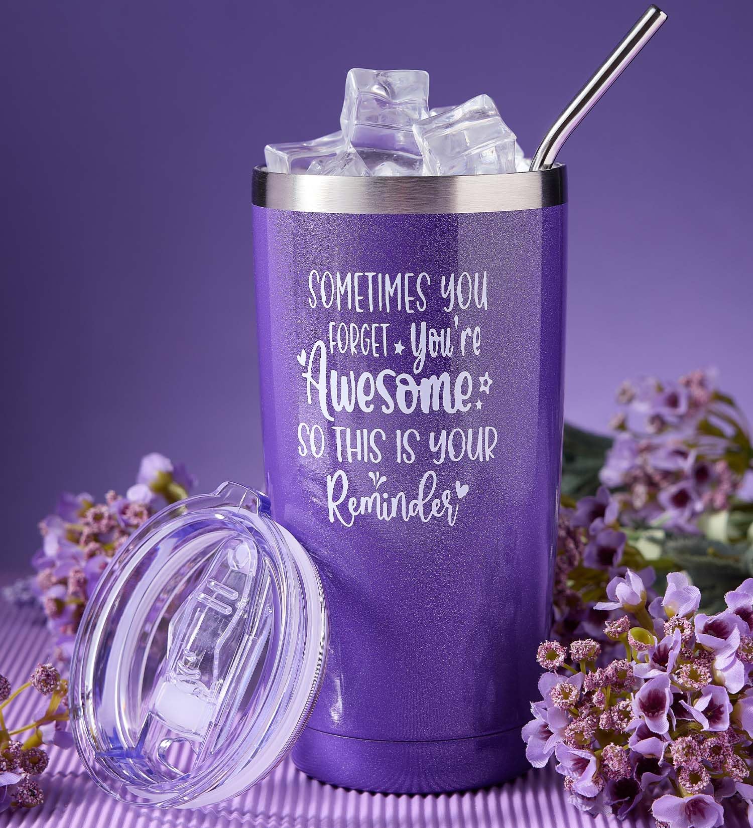 Lavender Spa Gift Basket Set for Women - Relaxing Self Care Bath Set with Essential Oils, Bath Bombs & Luxurious Skincare - Perfect Birthday, Mother's Day, Thank You, Retirement or Get Well Gift for Her | Ideal for Home Spa Nights, Stress Relief & Pampering Moments