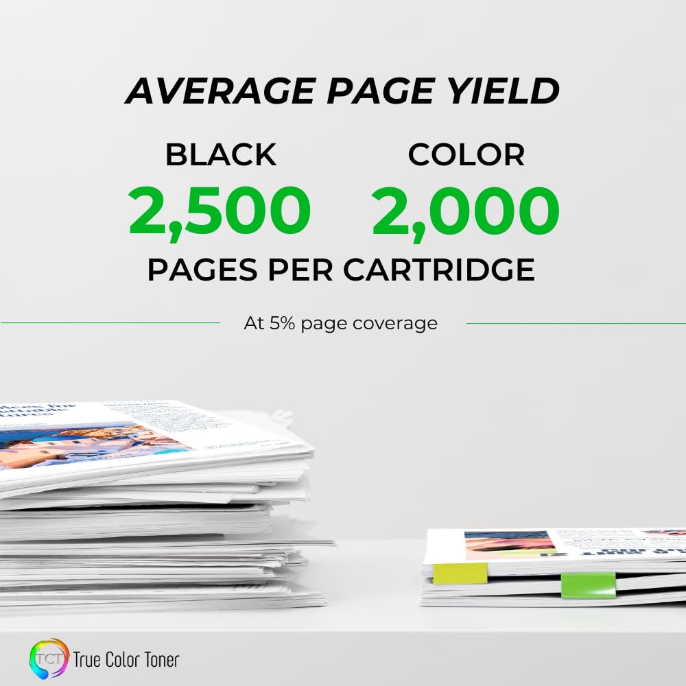 Premium Lexmark 801S Toner Cartridge 4-Pack - Compatible with CX310dn/CX310n for Office Printing