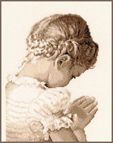 Praying Girl (14 Count)